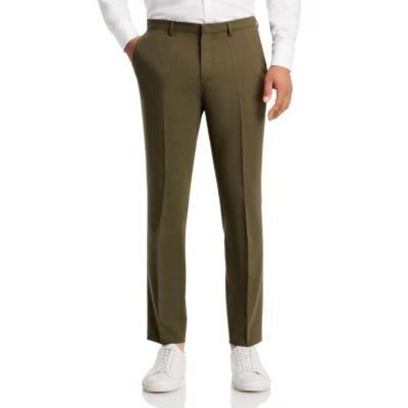 HUGO BOSS Other - Hugo Hesten Solid Extra Slim Fit Suit Pants 36R 36 R Olive
